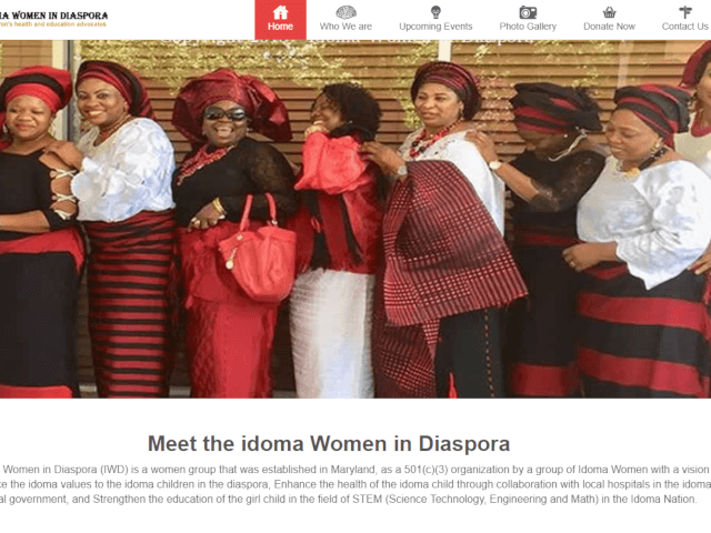 Idoma Women in Diaspora